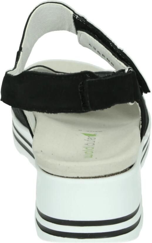 Waldläufer Waldlaufer 728005~H-Michelle~~~~~~~~~~~~~ Sandalen met hakDames Sandalen Zwart - Foto 3