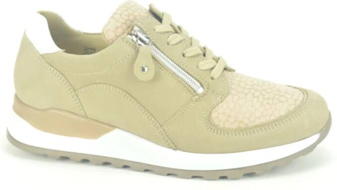 Waldläufer Stretch Runner Sneakers voor Vrouwen Beige Dames