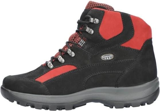 Waldläufer Waterdichte wandelschoen in zwart rood Black Dames - Foto 2