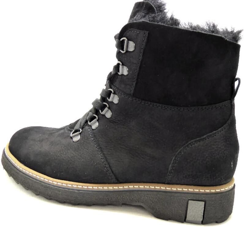WALDLÄUFER Boots 'Stiefel Damen 911802 302 001 Echtleder in schwarz' zwart - Foto 2