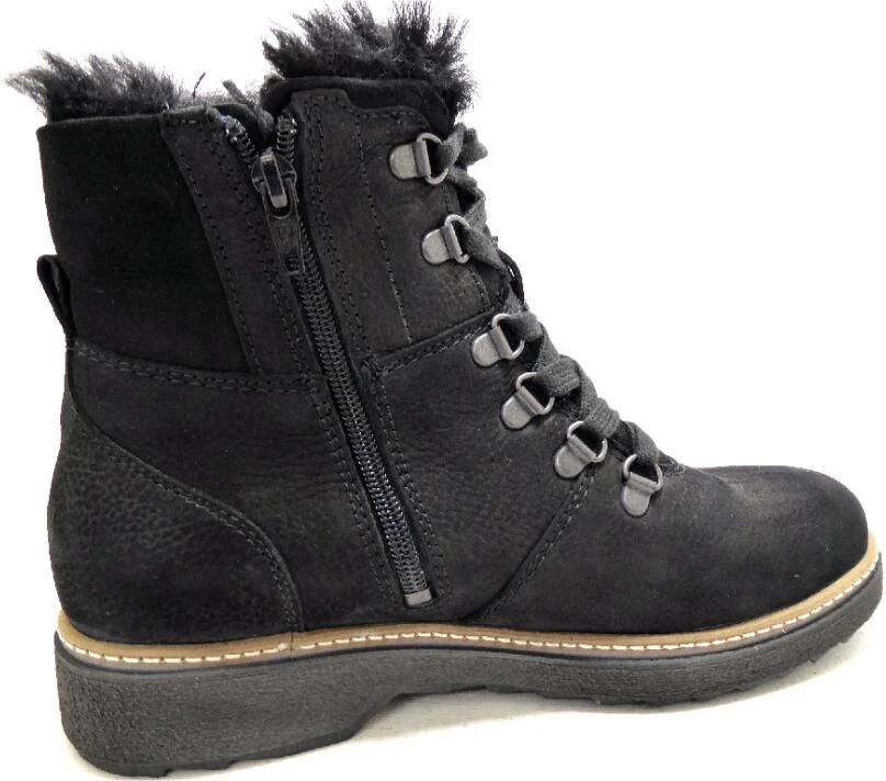 WALDLÄUFER Boots 'Stiefel Damen 911802 302 001 Echtleder in schwarz' zwart - Foto 5