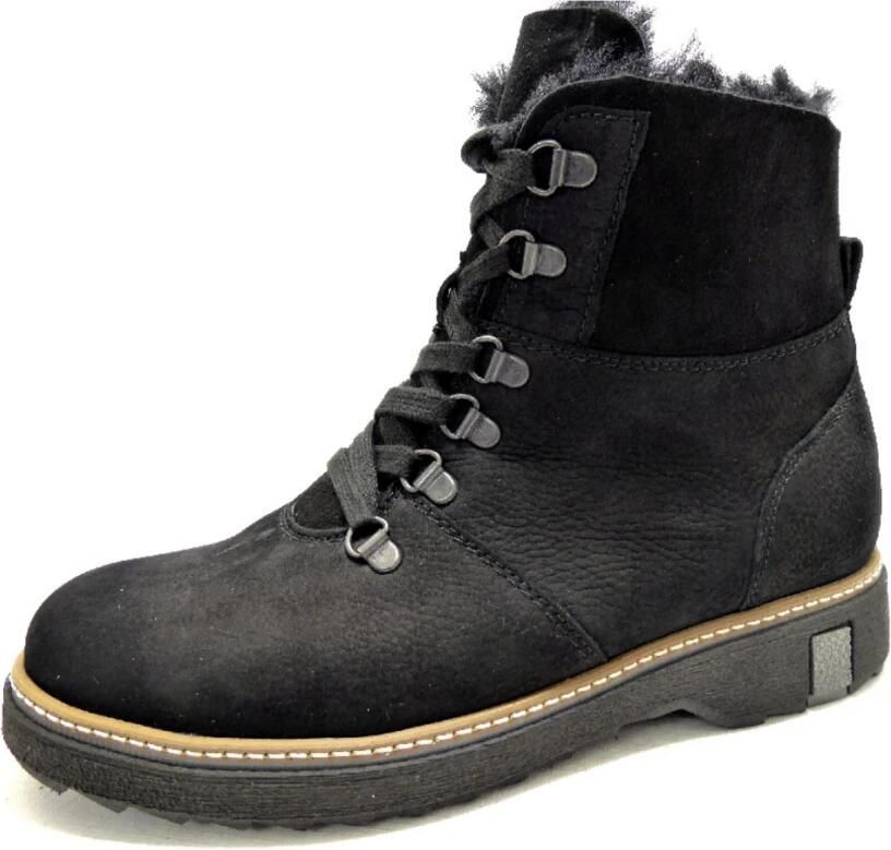 WALDLÄUFER Boots 'Stiefel Damen 911802 302 001 Echtleder in schwarz' zwart - Foto 3