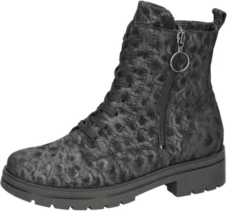 WALDLAUFER Waldläufer Enkelboots Dames K Zoe Textiel Zwart - Foto 4