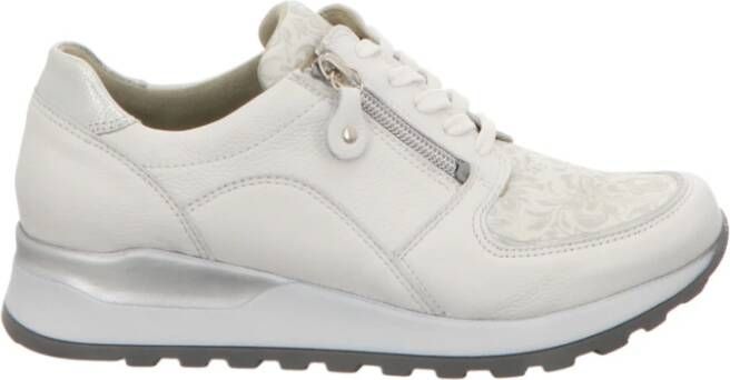 Waldläufer Veterschoenen Wit White Dames