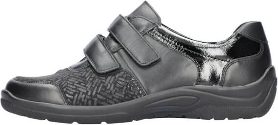 Waldläufer OrthoTritt Dames Klittenbandschoen 312H01-323-001 Zwart Wijdte H (40.5) - Foto 4