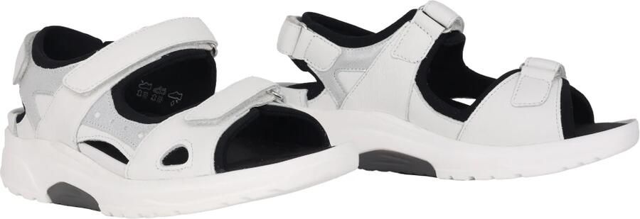 Waldläufer Wijde pasvorm damessandaal wit