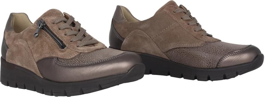 Waldläufer Wijde pasvorm damessneakers Grijs - Foto 3
