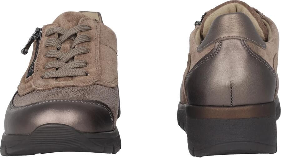 Waldläufer Wijde pasvorm damessneakers Grijs - Foto 2