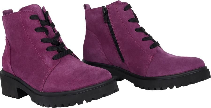 Waldläufer Wijde pasvorm enkellaars Paars