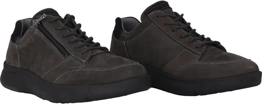 Waldläufer Wijde pasvorm heren sneaker Grijs - Foto 2