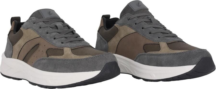 Waldläufer Wijde pasvorm heren sneaker Grijs