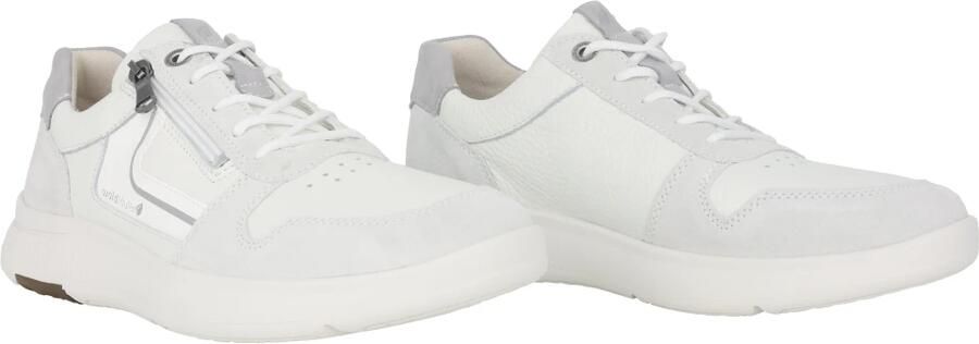 Waldläufer Wijde pasvorm heren sneaker off white