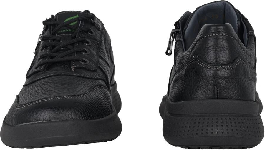 Waldläufer Wijde pasvorm heren sneaker Zwart - Foto 3