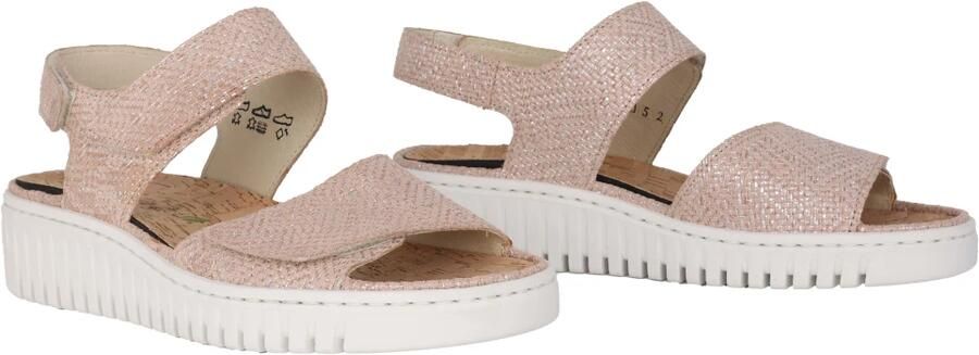Waldläufer Wijde pasvorm roze sandaal dames - Foto 2