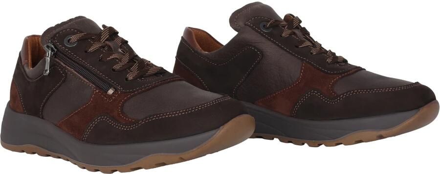 Waldläufer Wijde pasvorm Sneaker Bruin