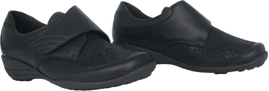 Waldläufer Wijde pasvorm Velcro schoen Zwart - Foto 2