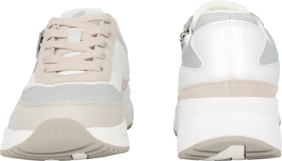 Waldläufer Wijde pasvorm veter-zip sneaker grijs - Foto 2