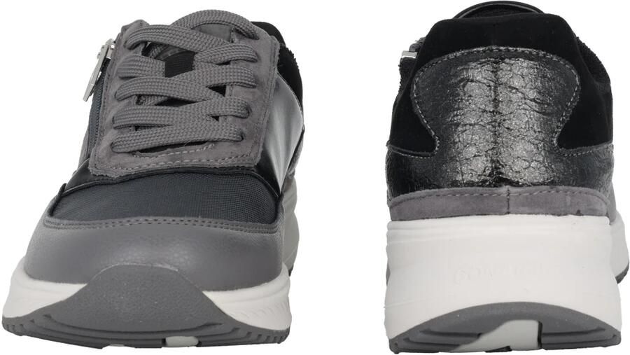 Waldläufer Wijde pasvorm vetersneaker Grijs - Foto 3