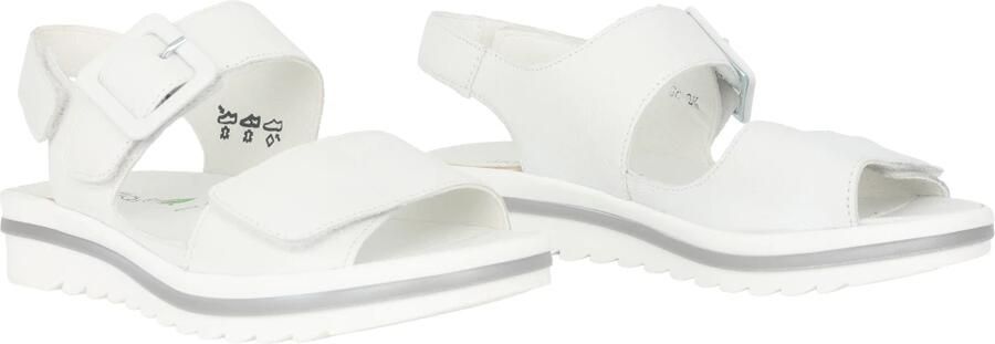 Waldläufer Wijde pasvorm witte leren sandaal - Foto 2