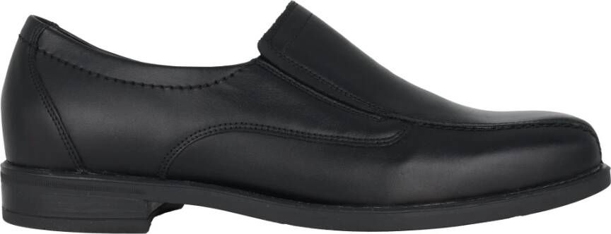 Waldläufer Wijde Pasvorm Zwarte Loafer voor Gevoelige Voeten