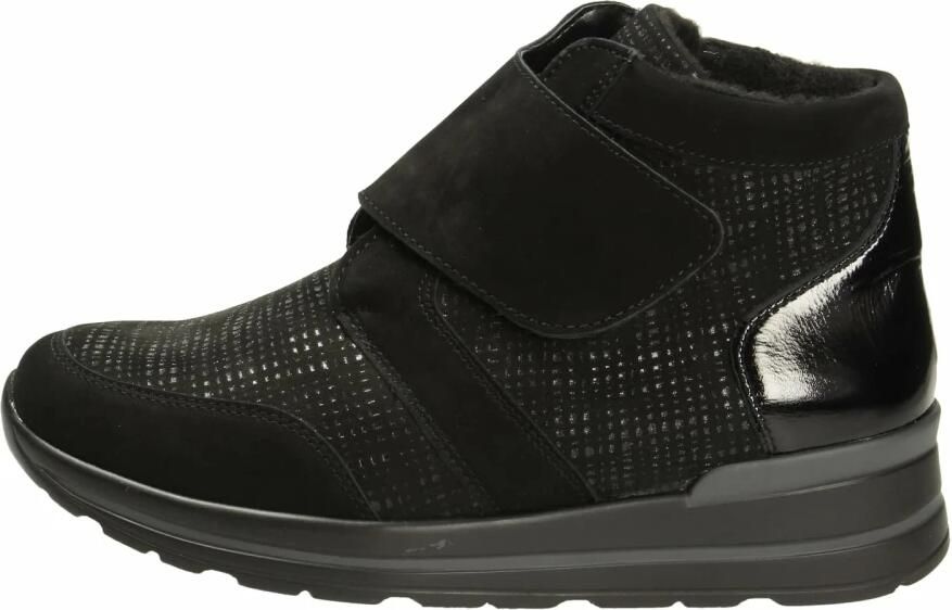 Waldläufer Zwarte winterlaarzen voor dames