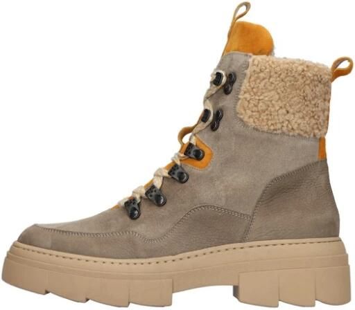 Waldläufer dames veterlaars Saiga beige oranje - Foto 2