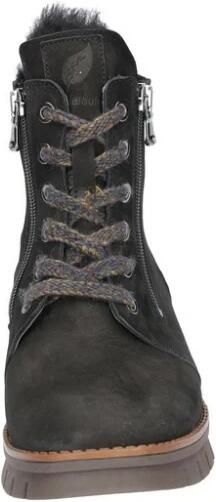 WALDLÄUFER Veterboots zwart