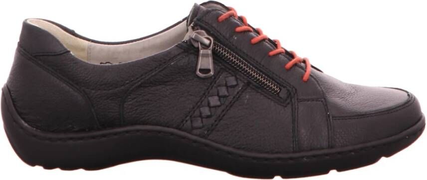 Waldläufer Zwarte Bosstijl Schoenen Black Dames