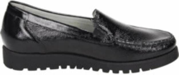 Waldläufer Zwarte dames mocassins