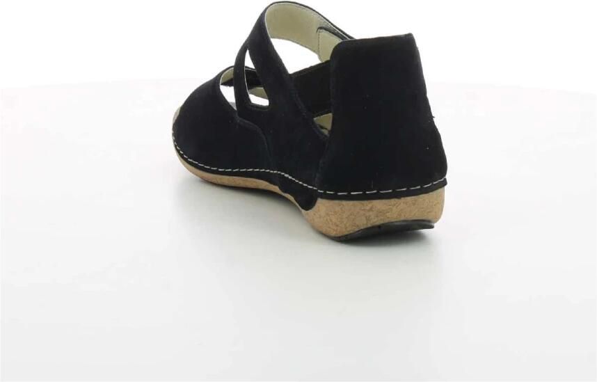 Wäldlaufer Waldlaufer Heliett Sandalen Plat zwart - Foto 4