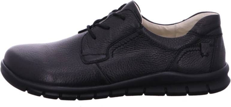 Waldläufer Hector Zwarte Outdoorschoenen Black Heren
