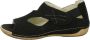 Wäldlaufer Dames Sandalen Waldlaufer 342001-191-001 Heliett Zwart ½ - Thumbnail 15