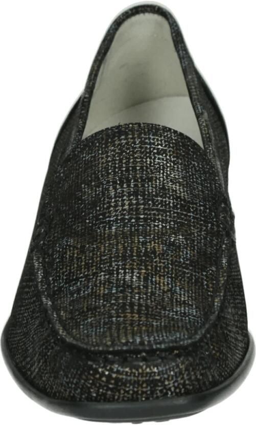 Wäldlaufer Dames Instappers & Ballerina's Waldlaufer Harriet Merlin Schwarz 431000 Zwart ½ - Foto 5