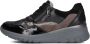 WALDLAUFER Waldläufer Lage Sneakers Dames H Carla Maat: 43 Materiaal: Leer Kleur: Zwart - Thumbnail 1