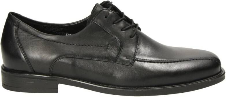 Waldläufer Henry Zwarte Veterschoenen