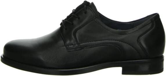 Waldläufer Zwarte Veterschoenen Riva