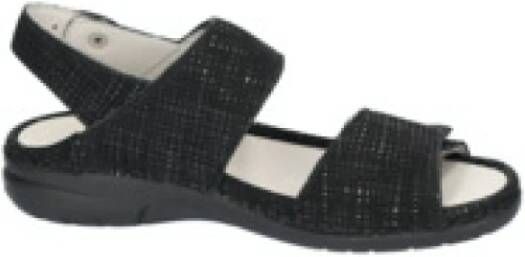 Waldläufer Zwarte Volwassen Sandalen Stijlvol en Comfortabel Zwarte Volwassen Sandalen Stijlvol en Comfortabel Zwarte Volwassen Sandalen Stijlvol en Comfortabel Zwarte Volwassen Sandalen Stijlvol en Comfortabel - Foto 2