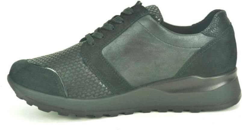 Waldläufer Zwart+stretch Runner N.+tiret