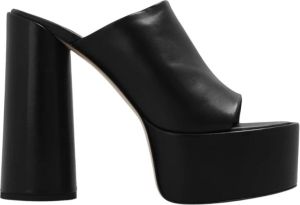 Wandler Electra platform muiltjes Zwart Dames