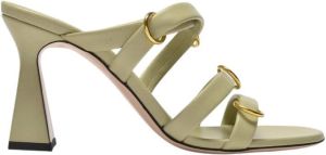 Wandler Lara sandalen in mint groen leer Groen Dames