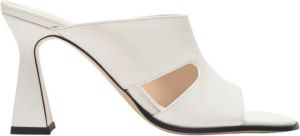 Wandler Marie -sandalen in wit leer Wit Dames