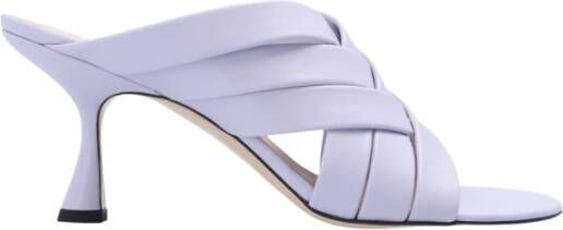 Wandler Louie Taccurva Slides Purple Dames