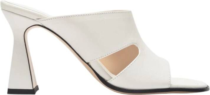 Wandler Marie -sandalen in wit leer Wit Dames