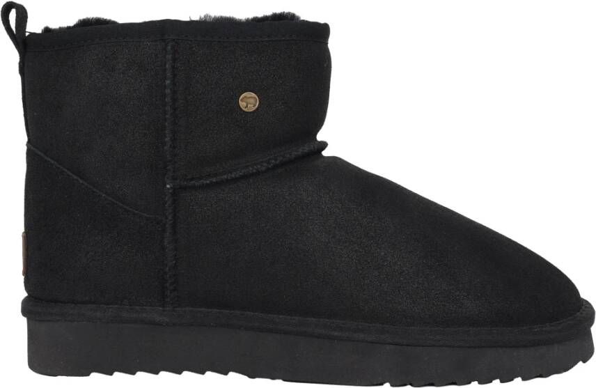 Warmbat Heren gevoerde laars Zwart