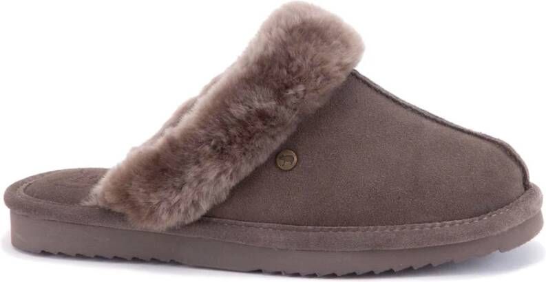 Warmbat Pantoffels Lismore LSM321088 Pebble Bruin