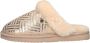 WARMBAT Pantoffels Dames Collie Maat: 36 Materiaal: Suède Kleur: Goud - Thumbnail 3