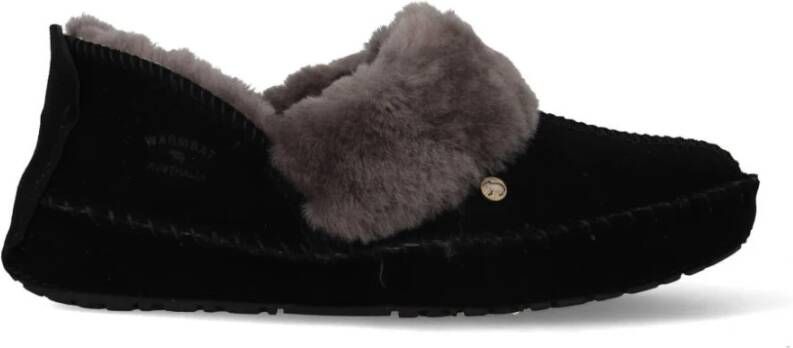 Warmbat Pantoffels Barrine Bar341099 Zwart Dames
