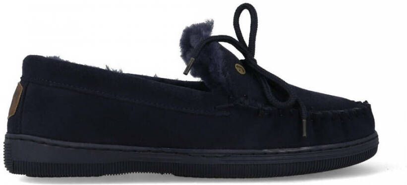 Warmbat Koala Women Suede Dames Sloffen Donkerblauw - Foto 3