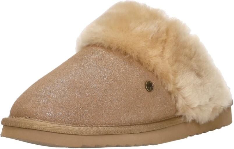 Warmbat Pantoffel Collie CLL 3215 21 Cognac Gold Metallic - Foto 5