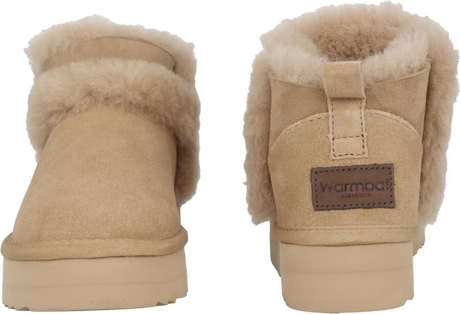 Warmbat Gevoerde beige laars Damesstijl - Foto 2